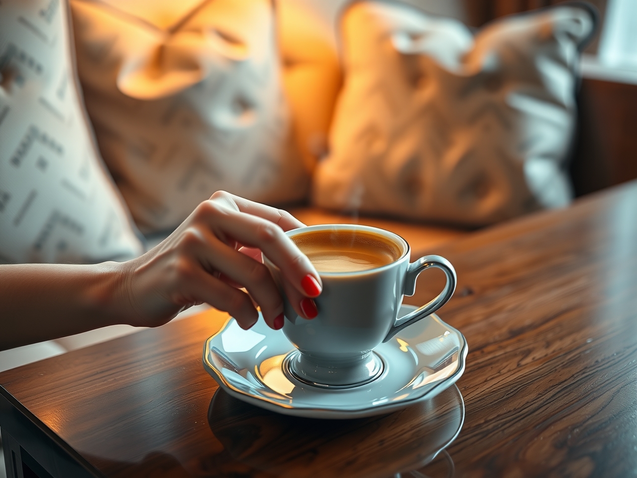 Процесс замеров для дивана